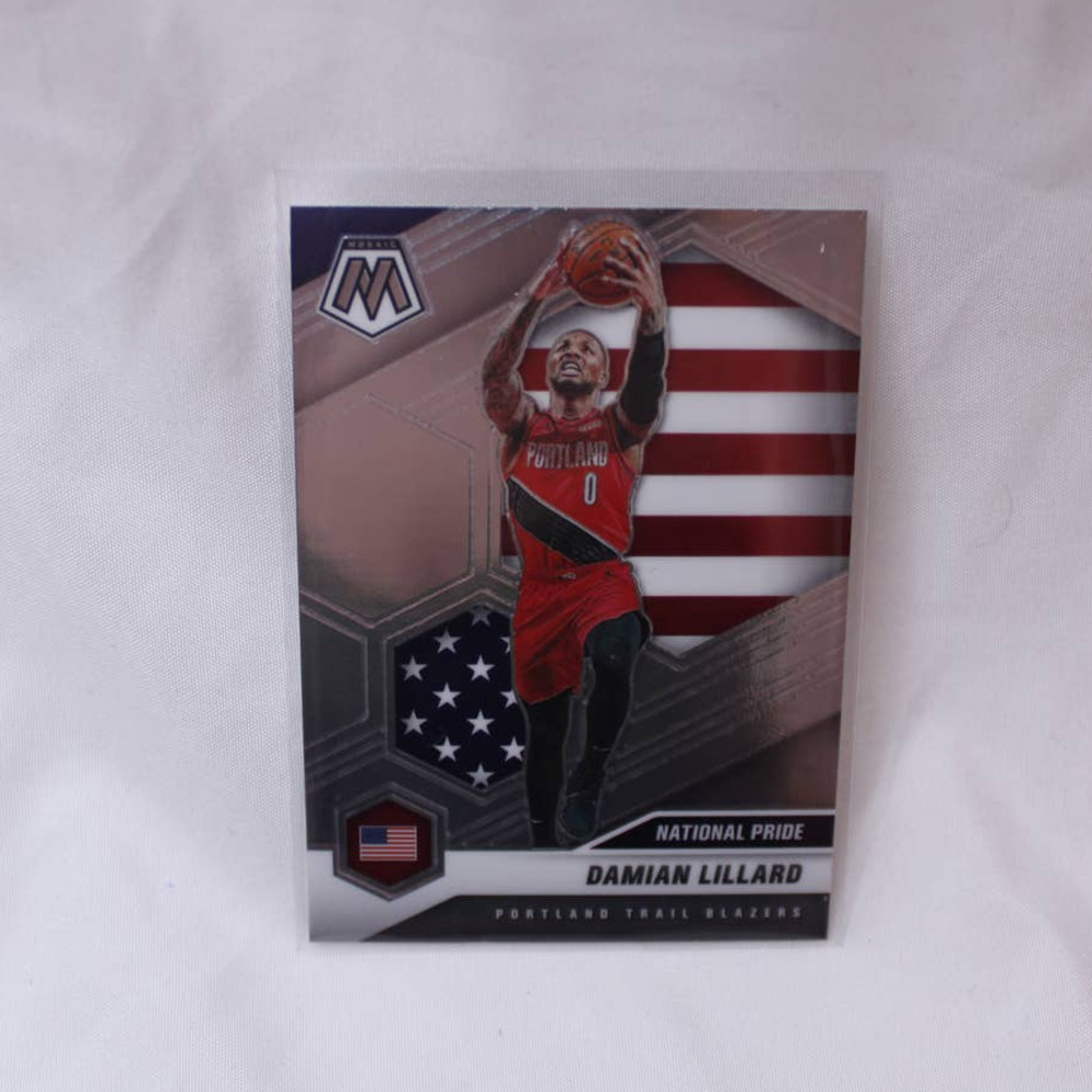 Damian Lillard Mosaic National Pride Panini #246